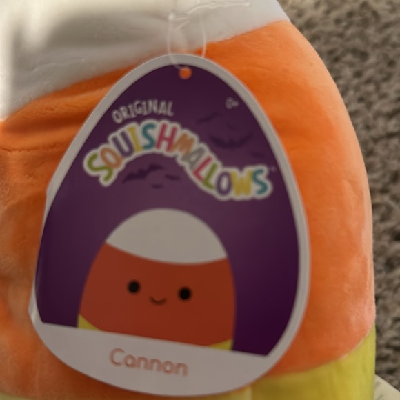 Cannon Candy Corn Squishmallow 8” (tag attached) - Picture 3 of 3